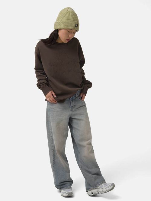 Poleron Hombre Mountain Crew Café Burton