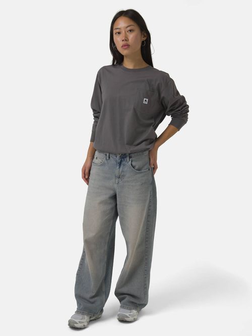 Polera M/L Hombre Colfax Gris Burton