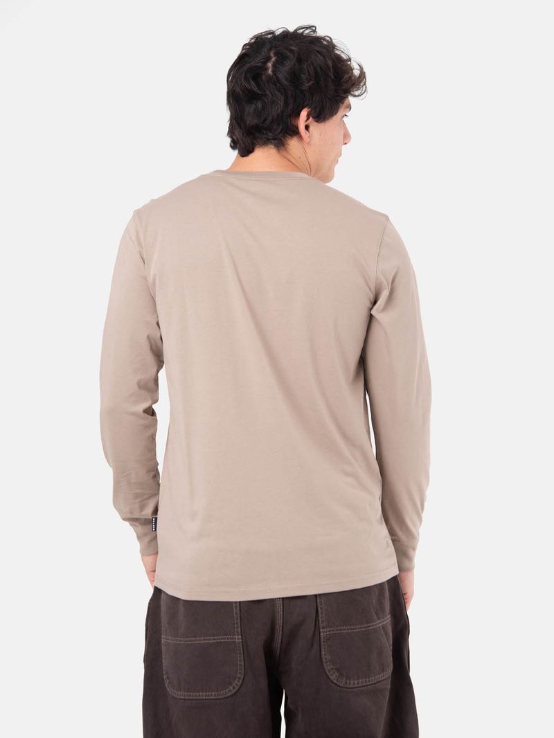 Polera M/L Hombre Colfax Beige Burton